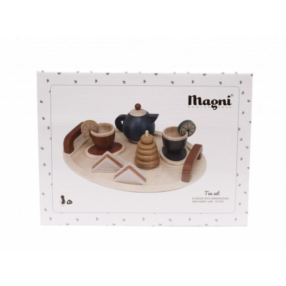 Teázós készlet fából Magni