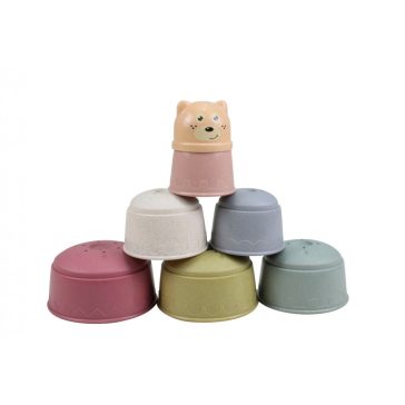 Öko macis toronyépítő játék Magni