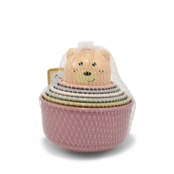 Öko macis toronyépítő játék Magni