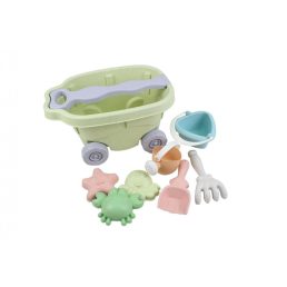 Öko 8 részes homokozó készlet kiskocsival Magni