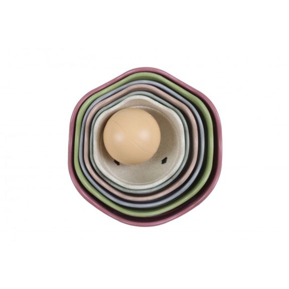 Öko gömbök toronyépítő játék Magni