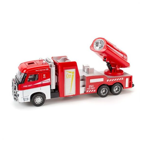 Hátrahúzós tűzoltó autók fénnyel és hanggal, többféle Magni