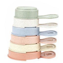   Öko fürdő- és homokozó játék, Toronyépítő csészék Magni