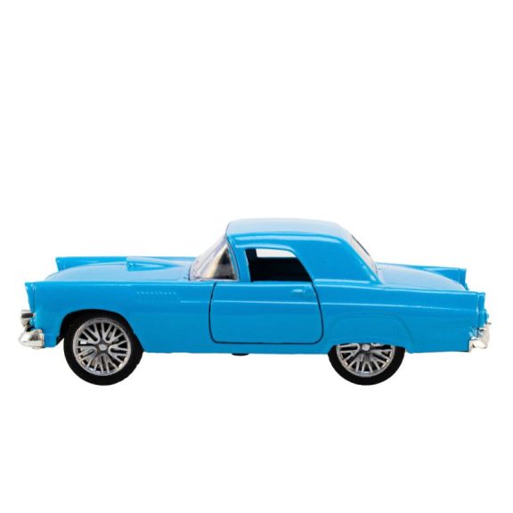 Hátrahúzós old timer kisautók, többféle Magni