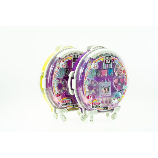 Unikornisos gurulós szépség bőrönd, 2 féle - Nice Group