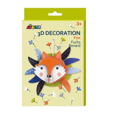 3D dekorációs puzzle, Róka Avenir