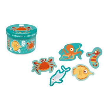 5 részes forma Puzzle Óceán  Scratch Europe