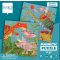 Mágneses puzzle könyv - Dínók - Scratch Europe