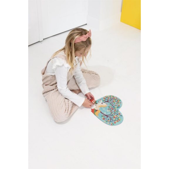 Unikornis forma puzzle Scratch Europe