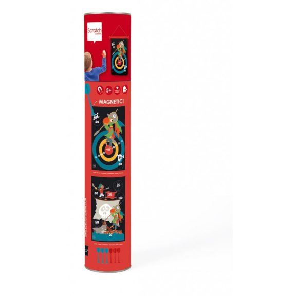 Mágneses darts játék-Kalózok Scratch Europe
