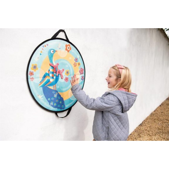 Pávás mágneses célbadobó játék Scratch Europe