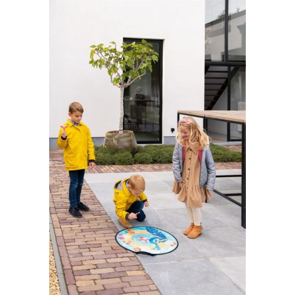 Pávás mágneses célbadobó játék Scratch Europe