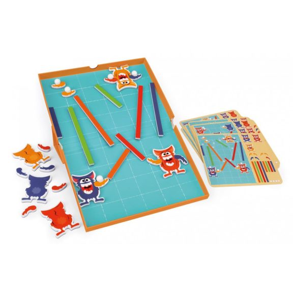 Szörnyecskék– Mágneses golyófuttató logikai játék Scratch Europe