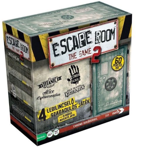 Escape the Room: The Game-2.rész - 4 szabadulós játék