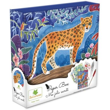 Levélpapír készlet-titkos napló-dzsungel-Sycomore