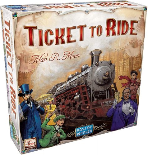 Ticket to Ride társasjáték       