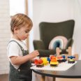   Montessori fejlesztőjáték - kapcsoló tábla felfedező készlet és matatófal TOPBRIGHT