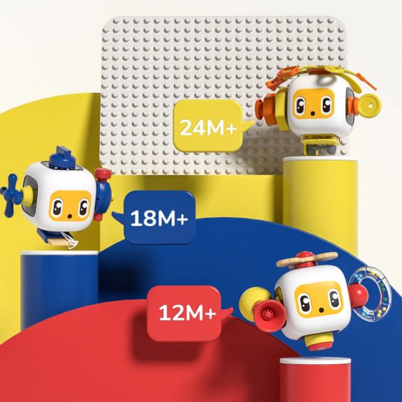 Montessori fejlesztőjáték - kapcsoló tábla felfedező készlet és matatófal TOPBRIGHT