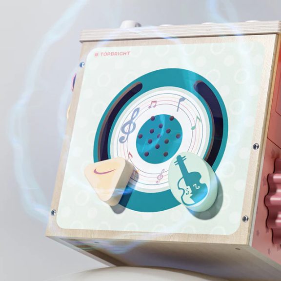 Montessori zene kocka TopBright
