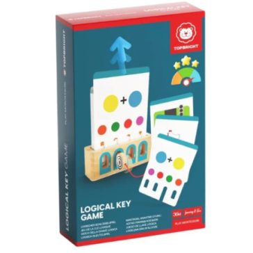   Logikai kulcsok Montessori  játék  Haladó szint  TOPBRIGHT