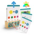   Logikai kulcsok Montessori  játék  Haladó szint  TOPBRIGHT