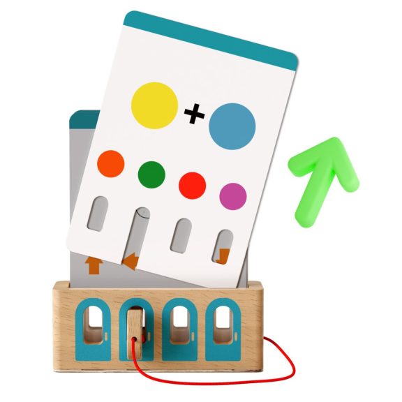 Logikai kulcsok Montessori  játék  Haladó szint  TOPBRIGHT