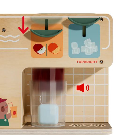Interaktív gyümölcslé készítő gép-Montessori fejlesztőjáték TOPBRIGHT