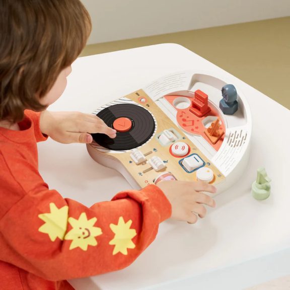 Montessori interaktív foglalkoztató zenetábla TOPBRIGHT