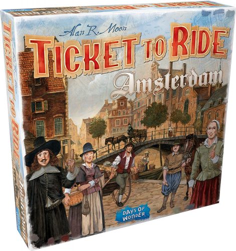 Ticket to Ride: Amsterdam társasjáték       