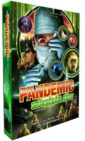 Pandemic- Szükségállapot kiegészítő társasjáték       