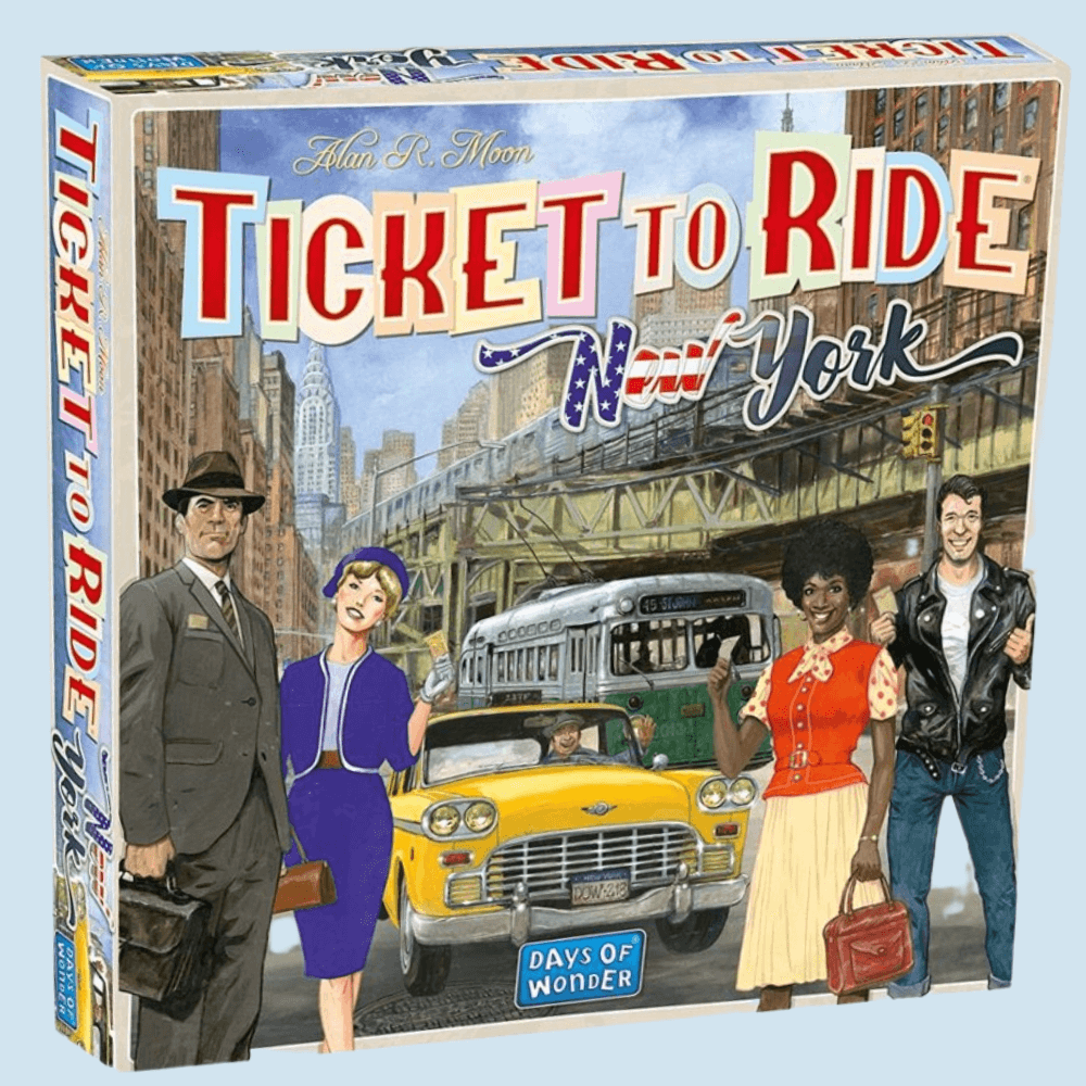 Ticket to Ride : New York társasjáték ismertető